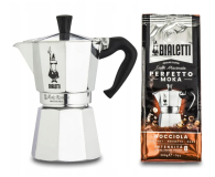 Bialetti Zestaw Moka 6tz+kawa Perfetto Nocciola - 1025583 - zdjęcie 3